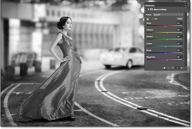 Как выборочно поменять цвет в Photoshop 11