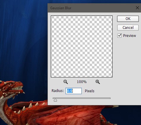 Создаем удивительную подводную сцену с драконом в Photoshop 9