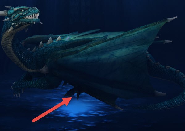 Создаем удивительную подводную сцену с драконом в Photoshop 16