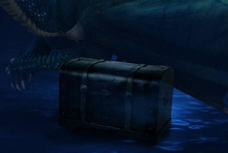 Создаем удивительную подводную сцену с драконом в Photoshop 26