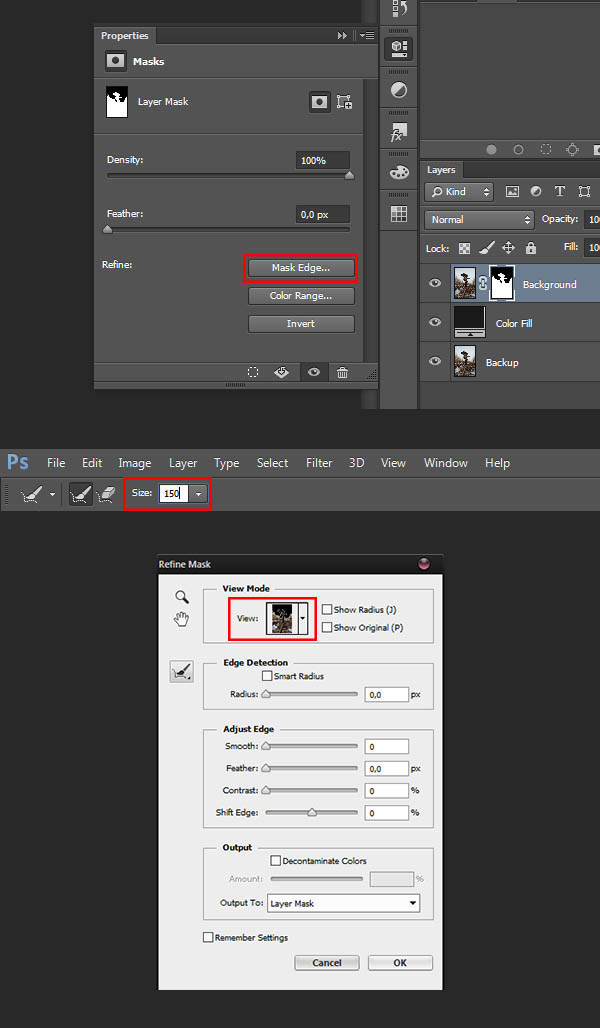 Падающий снег на фото